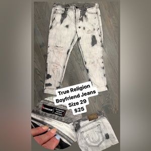 Women's True Religion Jeans - boyfriend style